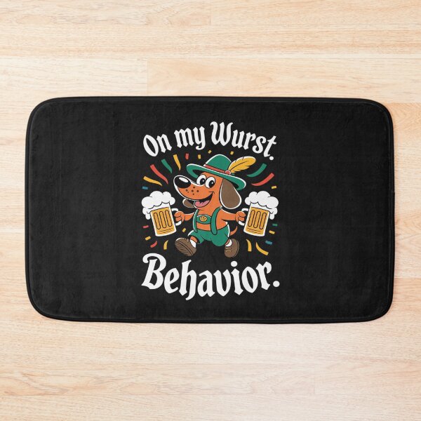 Item preview, Oktoberfest On My Wurst Behavior Funny German Men Women designed and sold by JessicaWalshdf.