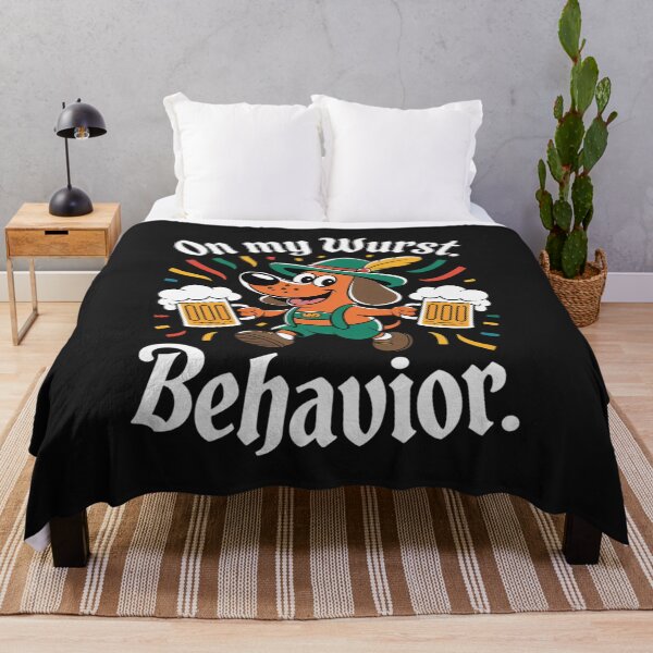 Item preview, Oktoberfest On My Wurst Behavior Funny German Men Women designed and sold by JessicaWalshdf.