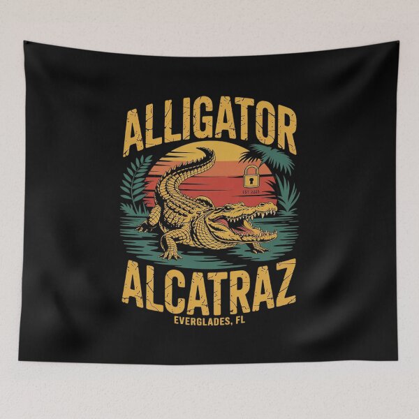 Item preview, Alligator Alcatraz Everglades Florida For Men & Women  designed and sold by VerseFarm.