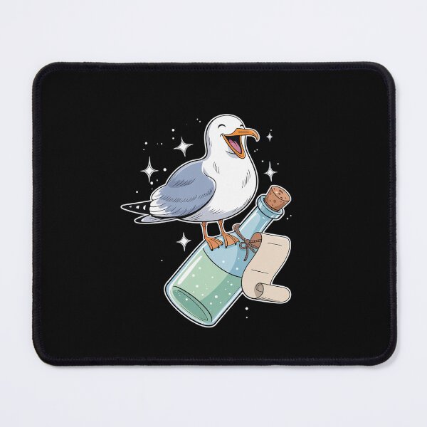 Item preview, Nordsee Baltic Sea Seagull Message in a Bottle Maritime Child designed and sold by LittleDame.
