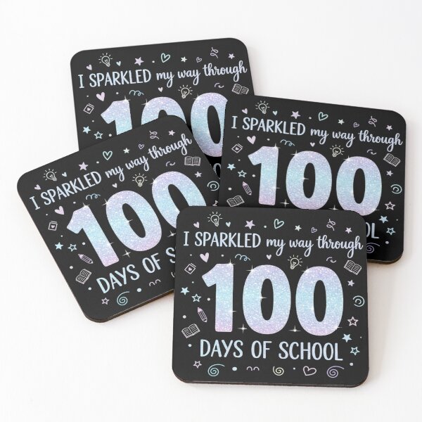 Item preview, I Sparkled My Way Through 100 Days Of School  designed and sold by THREE LITTLE BEANS.