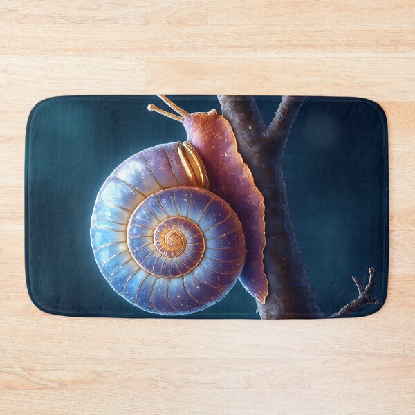 Item preview, Galactic snail on a dark branch designed and sold by Mianku | Für das Leben.
