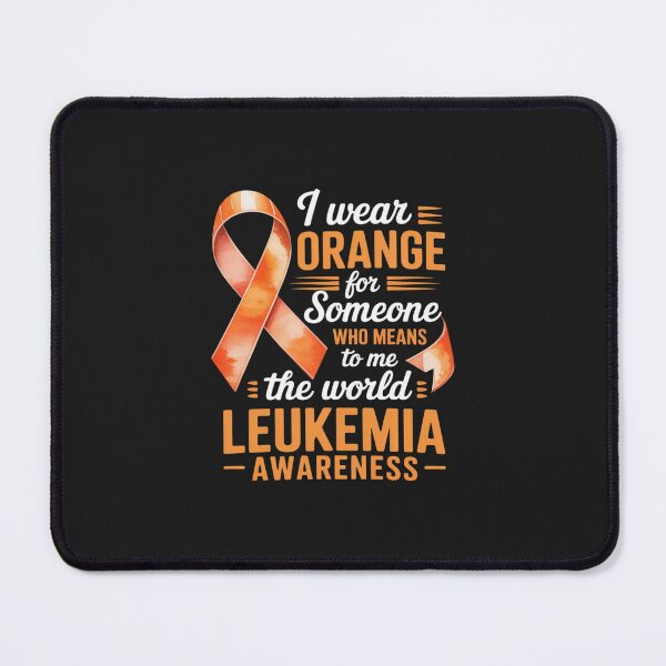Item preview, Orange Ribbon Leukemia Awareness Blood Cancer designed and sold by JessicaWalshdf.
