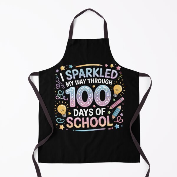 Item preview, I Sparkled My Way Through 100 Days Of School  designed and sold by THREE LITTLE BEANS.