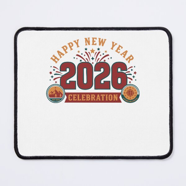 Item preview, Happy New Year 2026 Celebration Adventure Awaits designed and sold by LuminOrb.