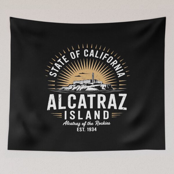 Item preview, Style Vintage Alcatraz Island  designed and sold by VerseFarm.