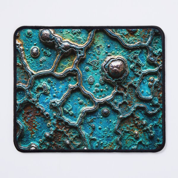Item preview, Electric Patina Cells designed and sold by Kaleidoscope Print.