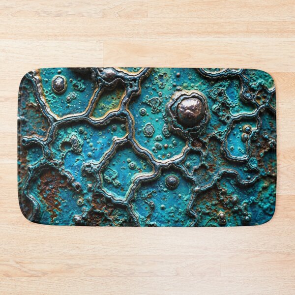 Item preview, Electric Patina Cells designed and sold by Kaleidoscope Print.