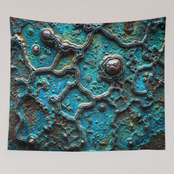 Item preview, Electric Patina Cells designed and sold by Kaleidoscope Print.