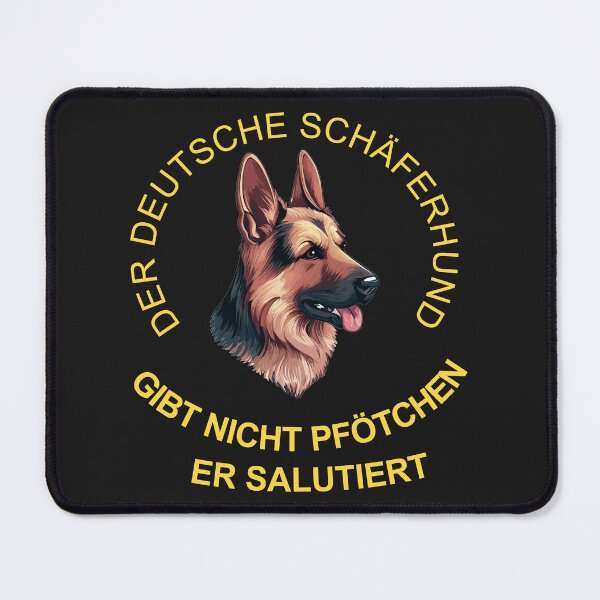 Item preview, The German Shepherd dog salutes designed and sold by AB-Creations-.