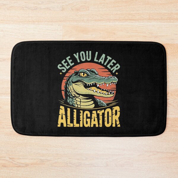 Item preview, Satire Meme Prison Humor Swamp Parody Alligator Alcatraz  designed and sold by VerseFarm.