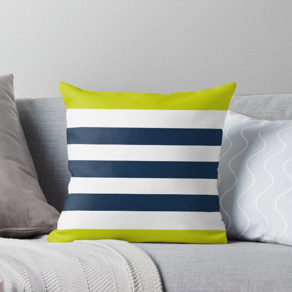 Artikelvorschau, Modern und elegant, mit marineblauen und limettengrünen Streifen entworfen und verkauft von Petra Lang.