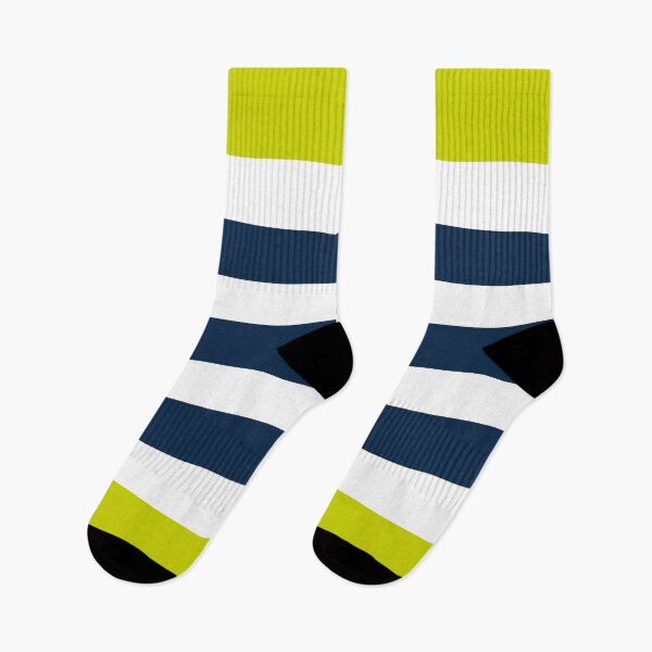 Item preview, Modern Classy Navy Blue Lime Green Stripes designed and sold by Petra Lang.