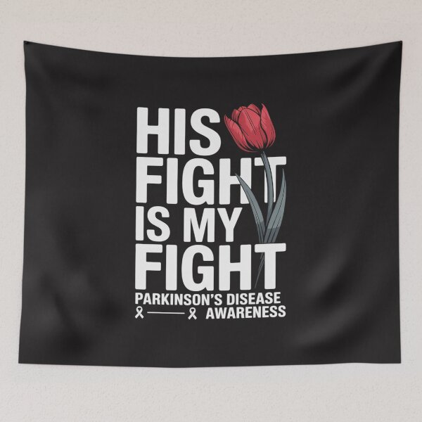 Item preview, Parkinson's Disease Awareness Gray Ribbon Tulip parkinsons designed and sold by JessicaWalshdf.