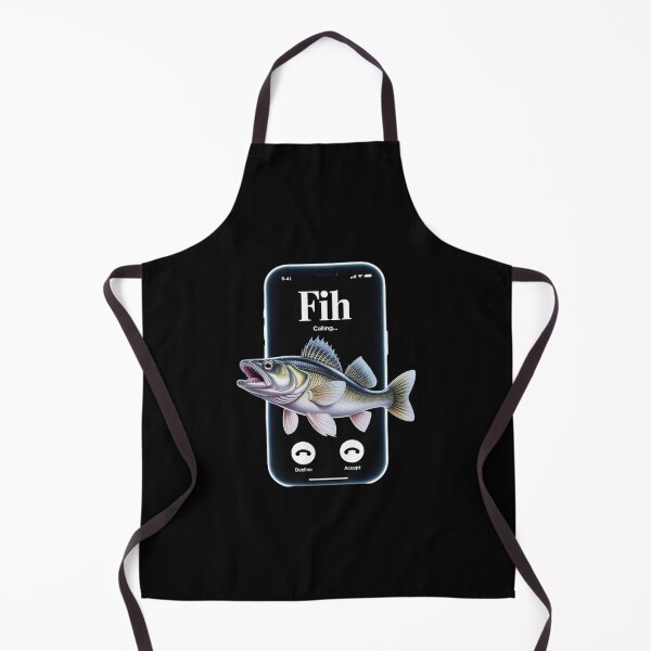 Item preview, Fih Calling Remind me Message Decline Accept Phone Call Fish 10  designed and sold by RsFilsingerArt.