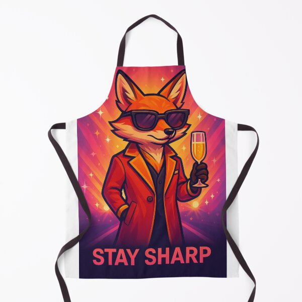 Item preview, Stay Sharp – Classy Fox in Suit designed and sold by the-dovlat.