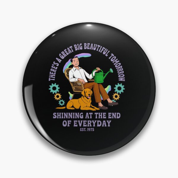 Item preview, There's A Great Big Beautiful Tomorrow, Theme Park, Carousel designed and sold by TiredPack.