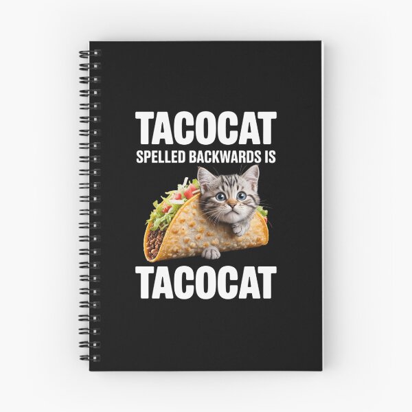 Item preview, Tacocat Spelled Backwards is Tacocat Funny Cat designed and sold by ReadySide.