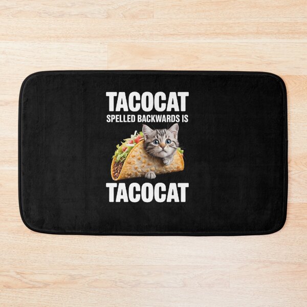 Item preview, Tacocat Spelled Backwards is Tacocat Funny Cat  designed and sold by ReadySide.