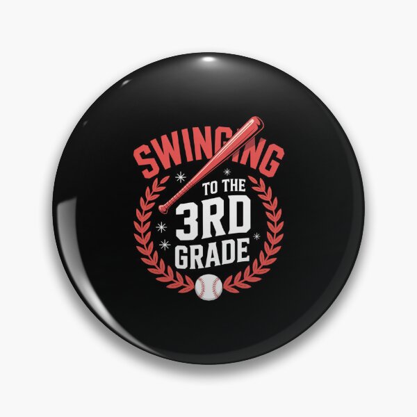 Item preview, Swinging to The 3rd Grade Baseball First Day designed and sold by LKappa3Faber.