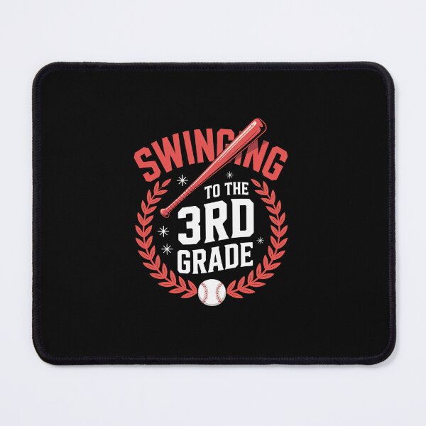 Item preview, Swinging to The 3rd Grade Baseball First Day designed and sold by LKappa3Faber.