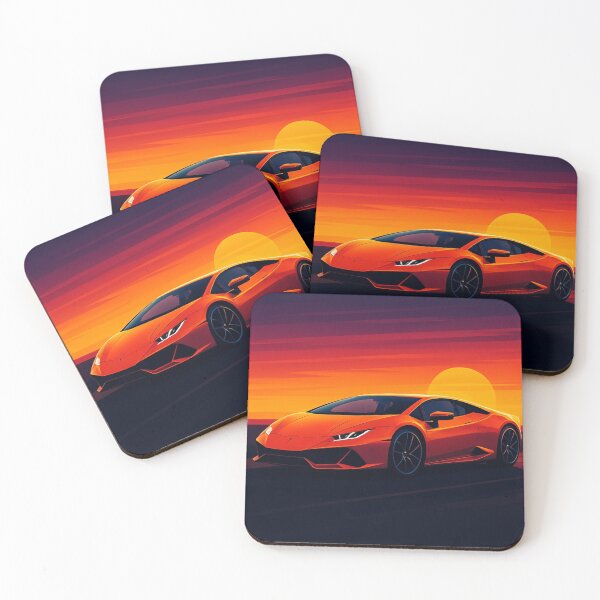 Item preview, RetroCarSunset designed and sold by RevLinesDesign.