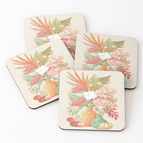 Item preview, “Ornamental Bloomscape: Vases of Tropical Whimsy” designed and sold by NewSeeN_SoftWare&ImageRy.