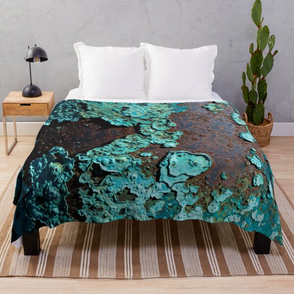 Item preview, Turquoise Rust Patina designed and sold by Kaleidoscope Print.