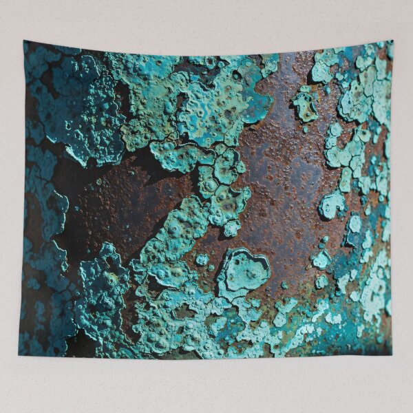 Item preview, Turquoise Rust Patina designed and sold by Kaleidoscope Print.