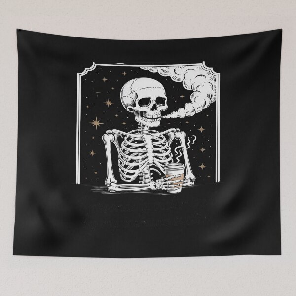 Item preview, Personally Victimized By My Immune System Skeleton Coffee designed and sold by JessicaWalshdf.
