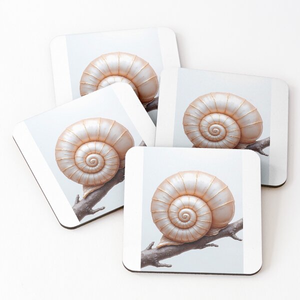 Item preview, Shimmering snail on a dark branch designed and sold by Mianku | Für das Leben.