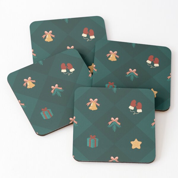 Item preview, Vintage Christmas Hand drawn Icons Pattern designed and sold by Studio Pico.