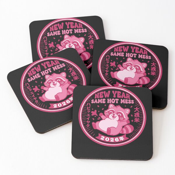 Item preview, New Year Same Hot Mess 2026 Celebration designed and sold by LuminOrb.