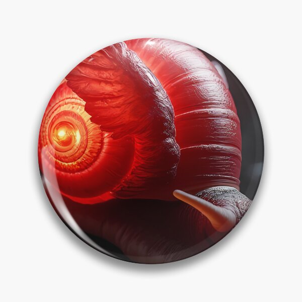 Item preview, Bright red snail with wings designed and sold by Mianku | Für das Leben.