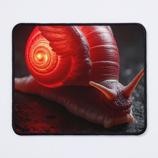 Item preview, Bright red snail with wings designed and sold by Mianku | Für das Leben.
