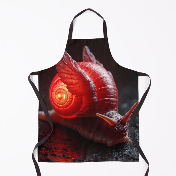 Item preview, Bright red snail with wings designed and sold by Mianku | Für das Leben.