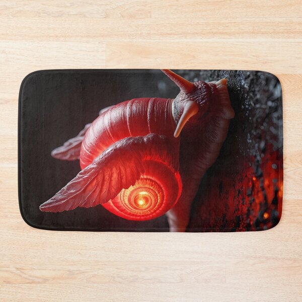 Item preview, Bright red snail with wings designed and sold by Mianku | Für das Leben.
