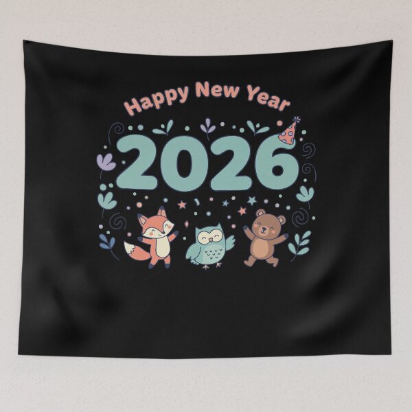 Item preview, Happy New Year 2026 Celebration Design designed and sold by LuminOrb.
