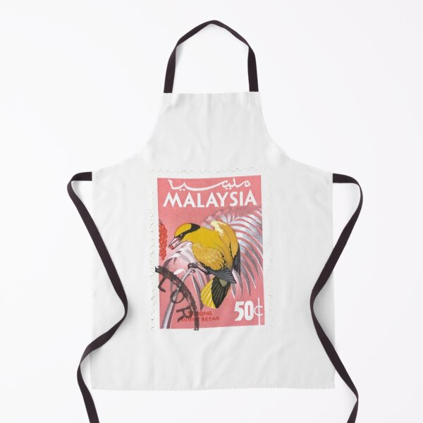 Item preview, Vintage Malaysia Yellow Bird Rare Postage Stamp designed and sold by red-amber65.