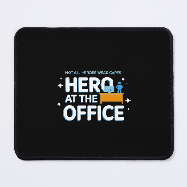 Item preview, Not All Heroes Wear Capes Hero at The Office designed and sold by LittleDame.