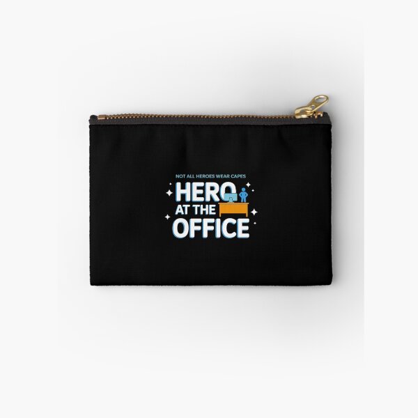 Item preview, Not All Heroes Wear Capes Hero at The Office designed and sold by LittleDame.
