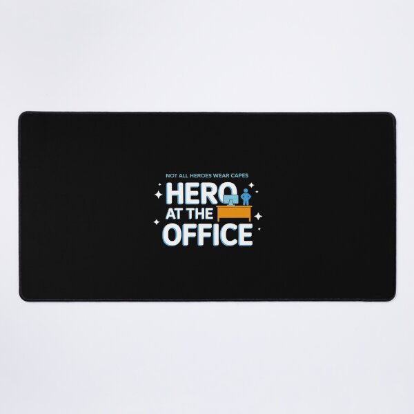 Item preview, Not All Heroes Wear Capes Hero at The Office designed and sold by LittleDame.