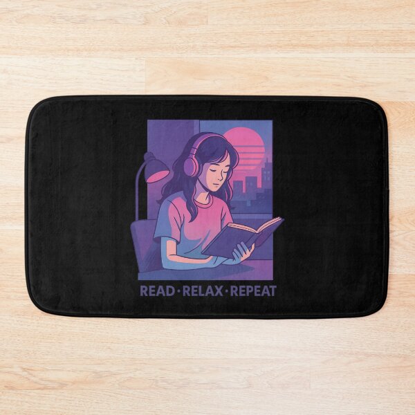 Item preview, Lo-Fi Reader Vibes – Vaporwave Book Lover Aesthetic designed and sold by SidTastic .