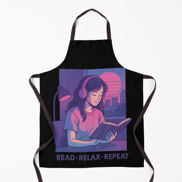 Item preview, Lo-Fi Reader Vibes – Vaporwave Book Lover Aesthetic designed and sold by SidTastic .