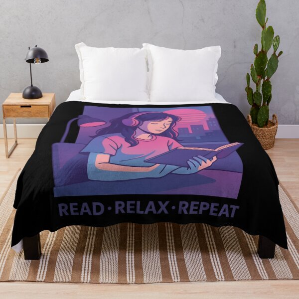 Item preview, Lo-Fi Reader Vibes – Vaporwave Book Lover Aesthetic designed and sold by SidTastic .
