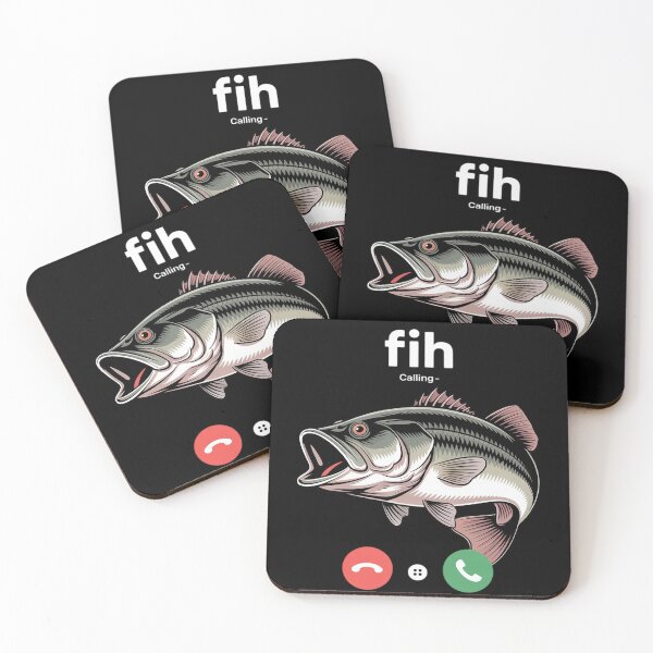 Item preview, Fih Calling Remind me Message Decline Accept Phone Call Fish9  designed and sold by NailMolisa.