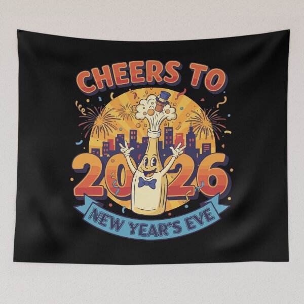 Item preview, Cheers To 2026 New Year's Eve Celebration designed and sold by LuminOrb.
