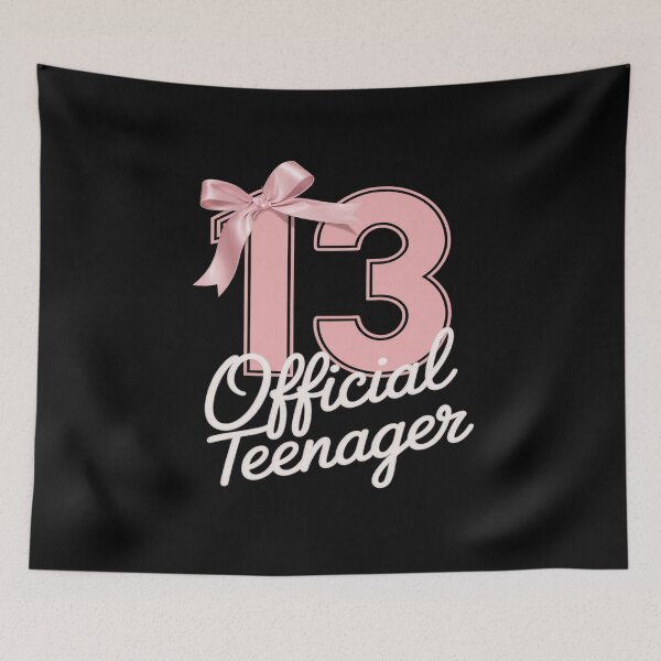 Item preview, 13 Year Old Coquette Bow Official Teenager 13th Birthday designed and sold by FadeOfThrone.