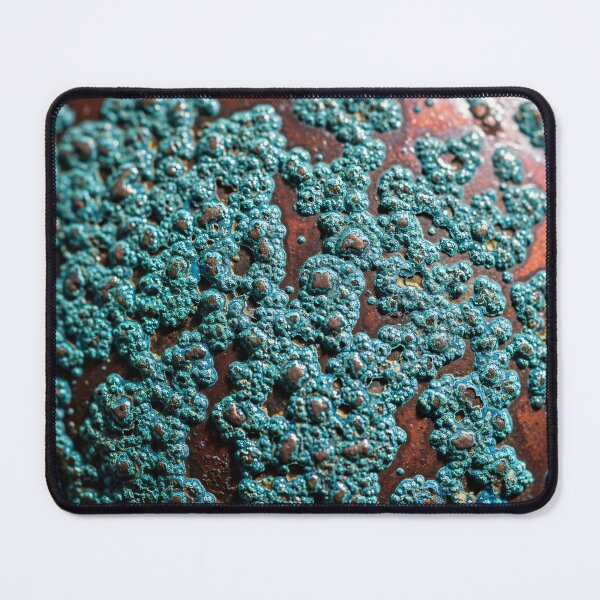 Item preview, Turquoise Corroded Metal Texture designed and sold by Kaleidoscope Print.