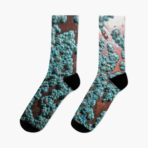 Item preview, Turquoise Corroded Metal Texture designed and sold by Kaleidoscope Print.